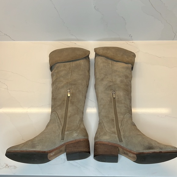 Vince Camuto Kochelda Taupe Sand colored Knee High Boots - Picture 7 of 16